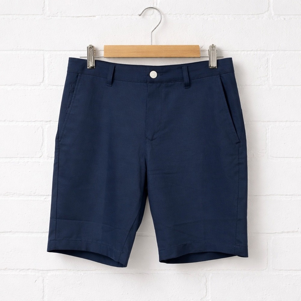 Bonobos Golf Shorts Mens 31 Blue Performance 10 Inch Inseam Stretch Activewear